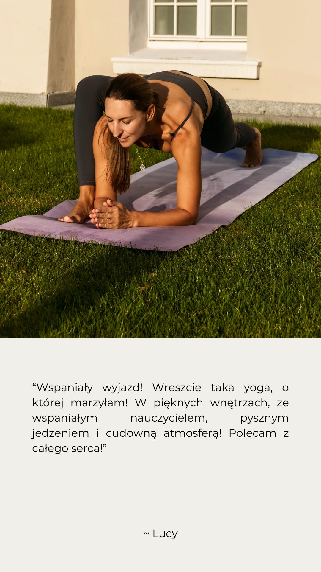 Opinia o wyjazdach Yoga Retreatment